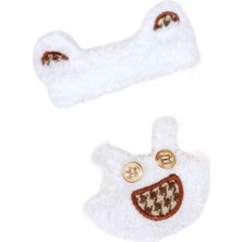 Basto 2x Giysileri Küçük Ayı Kostümü 15CM Kolye Giydirme (Yurt Dışından)