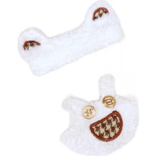 Basto 2x Giysileri Küçük Ayı Kostümü 15CM Kolye Giydirme (Yurt Dışından)