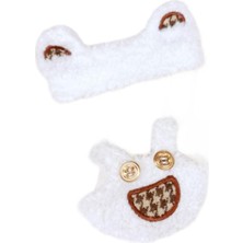 Basto 2x Giysileri Küçük Ayı Kostümü 15CM Kolye Giydirme (Yurt Dışından)