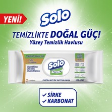 Solo Temizlikte Doğal Güç Beyaz Sabun Ferahlığı Yüzey Temizlik Havlusu 12'li 1200 Yaprak