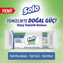 Solo Temizlikte Doğal Güç Okaliptus&Çam Esintisi Yüzey Temizlik Havlusu 6'lı 600 Yaprak