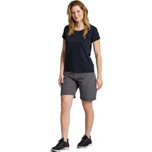 Slam Ws Tech Pique Kadın Siyah Tişört