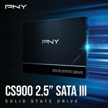 Pny CS900 500GB 2,5" Sata3 SSD 535/500MB/S  (SSD7CS900-500-RB)