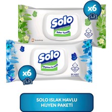 Solo Islak Havlu Hijyen Paketi