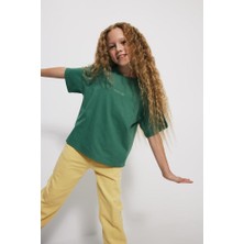 Babokah (Kids) Oversize Fit Unisex Organik Pamuk T- shirt
