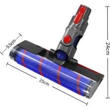 Zyooed Dyson V10 Digital SLIM/SV18/V12 Slim Kablosuz Dikey Elektrikli Süpürgeler Için Yumuşak Silindir Fırça Başlığı Sert Zemin Parçaları (Yurt Dışından)