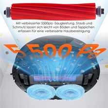 Zyooed Roborock Q REVO/P10 A7400RR Elektrikli Süpürge Ana Yan Fırça Hepa Filtre Paspas Bezleri Toz Torbası Yedek Parçaları (Yurt Dışından)