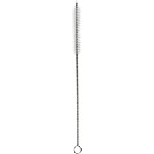 Lagabya 6 Adet Sevimli Emojili Kokteyl Plastik Pipet ve 6 Adet Cam Pipet +1 Temizleme Fırçası