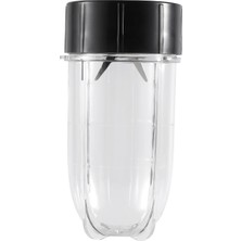 Magic Bullet Için Yedek Çapraz Bıçak + 16 Oz Bardak Seti, 250 W MB1001 Blender ile Uyumlu Yedek Parçalar (Yurt Dışından)