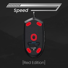 (Logi) G203 - G102 Mouse Skate (Red Edition) %100 Ptfe