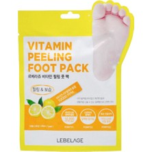 Soyulan Ayak Maskesi Vitamin Kompleksi Kore Soyucu Maske Lebelage Vitamin Peeling Foot Pack