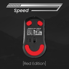 Steel Series Rival 3 Veya Rival 3 Wireless Uyumlu Mouse Skate ( Red Edition) %100 Ptfe