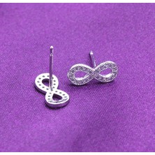 Renjie Shop C Yeni Moda Bayan Takı Gümüş Yaprak&bowknot Küpe Hediye Için (Yurt Dışından)