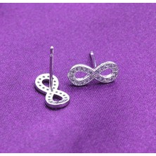Renjie Shop C Yeni Moda Bayan Takı Gümüş Yaprak&bowknot Küpe Hediye Için (Yurt Dışından)