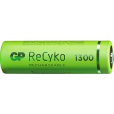 GP AA 1300 mAh Şarjlı Kalem Pil 4'lü Paket GP130AAHCEMTR-4LÜ