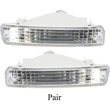 Arcane Tampon Işıkları, Land Cruiser 80 Serisi 1991-1998 LC80 FJ80 FZJ80 HDJ80 HZJ80 4500 Sağ, Şeffaf Araba Ön Tampon Dönüş Sinyal Lambası (Yurt Dışından)