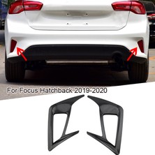 Arcane Arka Sis Farı Parlak, 2 Adet Karbon Fiber Arka Sis Farı Lambası Çerçeve Kapağı Döşemesi Focus Hatchback Mk4 2019-2020 Için, Karbon Fiber Rengi (Yurt Dışından)