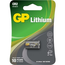 GP GPCR2-U1 CR2 3V Lityum Pil Fotoğraf Makinesi Pili Tekli Paket