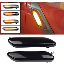 Arcane Yan Işaret Lambası, Araba Dinamik Amber LED Ön Yan Işaret Lambası Mini R60 Countryman R61 Için Dönüş Sinyal Lambası, Dumanlı (Yurt Dışından)