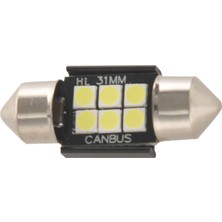 Arcane Ampuller, Son Derece Parlak 400 Lümen 3020 Yonga Seti Canbus Hatasız LED Ampuller Iç Mekan Araba Işıkları Plaka Kubbesi Harita Kapı Nezaket 31MM Festoon DE3175 6428 Xenon Beyaz, Beyaz (Yurt Dışından)