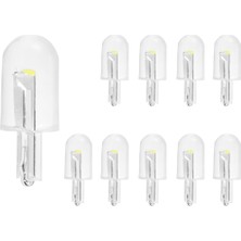 Arcane Araba Işıkları, 10 Adet Araba LED T10 W5W Cob Okuma Tavan Lambası Işaret Lambasıışıkları Plaka Ampulleri 168 194 192 Dc 12V Beyaz, Beyaz (Yurt Dışından)