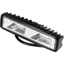 Arcane Genel Çalışma Işığı, 48W LED Işık Çalışma Lambası Sürüş Sis Offroad Suv 4WD Atv Tekne Otomobil Kamyon, Siyah (Yurt Dışından)