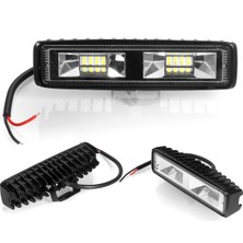 Arcane Genel Çalışma Işığı, 48W LED Işık Çalışma Lambası Sürüş Sis Offroad Suv 4WD Atv Tekne Otomobil Kamyon, Siyah (Yurt Dışından)