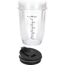 Ninja Için Aksesuarlar,sızdırmazlık Kapağına Sahip 18 Oz Kupa Için, 900W/1000W Sıkacağı Serisi Blender Için Uygundur (2 Paket) (Yurt Dışından)