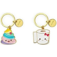 Anahtarlık Emaye 2'li Poo