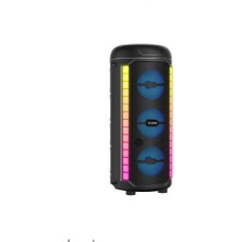 Torima D43 Rgb Işıklı Mikrofonlu Bluetooth Hoparlör 3x Speaker