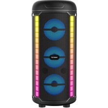 Torima D43 Rgb Işıklı Mikrofonlu Bluetooth Hoparlör 3x Speaker