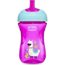 Chicco Pipetli Eğitim Bardağı 12+ Kız 266 ml