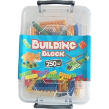 250 Parça Kutulu Bloklar LEGO Yapı Oyuncağı