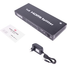 Vcom DD418A 1-8 Port 1.4V 3D Metal Hdmi Splitter