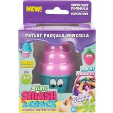 Slimy Patlat Pop-It 55 gr - Mavi Kase Dondurma Slime