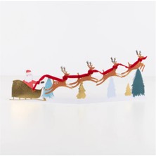 Meri Meri - Santa's Card - Noel Baba Tebrik Kartı - 3D