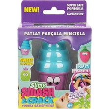 Slimy Patlat Pop-It 55 gr - Mor Kase Dondurma Slime