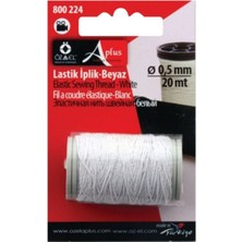 Özel Lastik Özel Beyaz Dikiş İpliği 20 mt