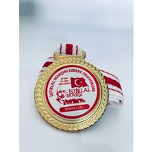 Lider Baskı 3 Adet Istiklal Marşı Madalyası - Dijital Baskılı  Madalya