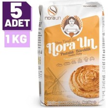 Nora Un Pastalık Böreklik Un 1 kg 5 Adet