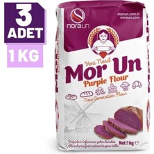 Nora Un Mor Un 1 kg 3 Adet (Vegan)