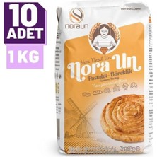 Nora Un Pastalık Böreklik Un 1 kg 10 Adet