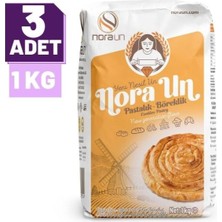 Nora Un Pastalık Böreklik Un 1 kg 3 Adet