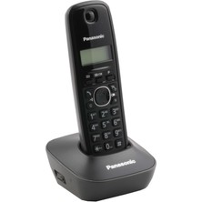 Panasonic KX-TG1611 Siyah Telsiz Dect Telefon 50 Rehber