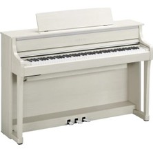 Yamaha Clavinova CLP875WB Dijital Piyano Beyaz Huşağacı