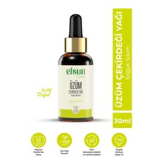 Üzüm Çekirdeği Yağı %100 Saf ve Doğal Soğuk Sıkım 30 ml