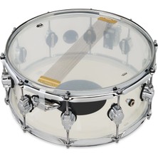 Dw Drums Design Series Acrylic 6 x 14" Trampet (Clear)