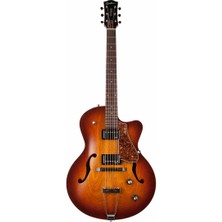 Godin 5th Avenue Cw Kingpin II Hb Hollowbody Elektro Gitar