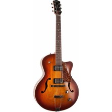 Godin 5th Avenue Cw Kingpin II Hb Hollowbody Elektro Gitar