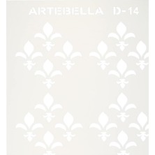 Artebella A-11 Stencil 20X20 cm